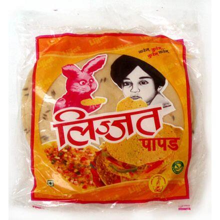 [SNCK-3001] Lijjat Garlic Papad 200g