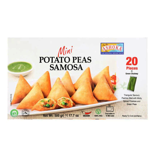 [SNCK-2006] Ashoka Samosa Potato Peas Mini 20pcs
