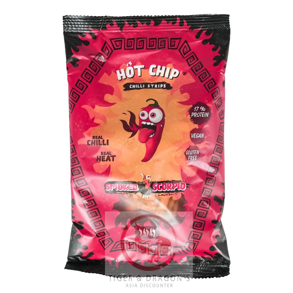 [SPIC-3002] Hot Chip Strips Smoked Scorpio 80g