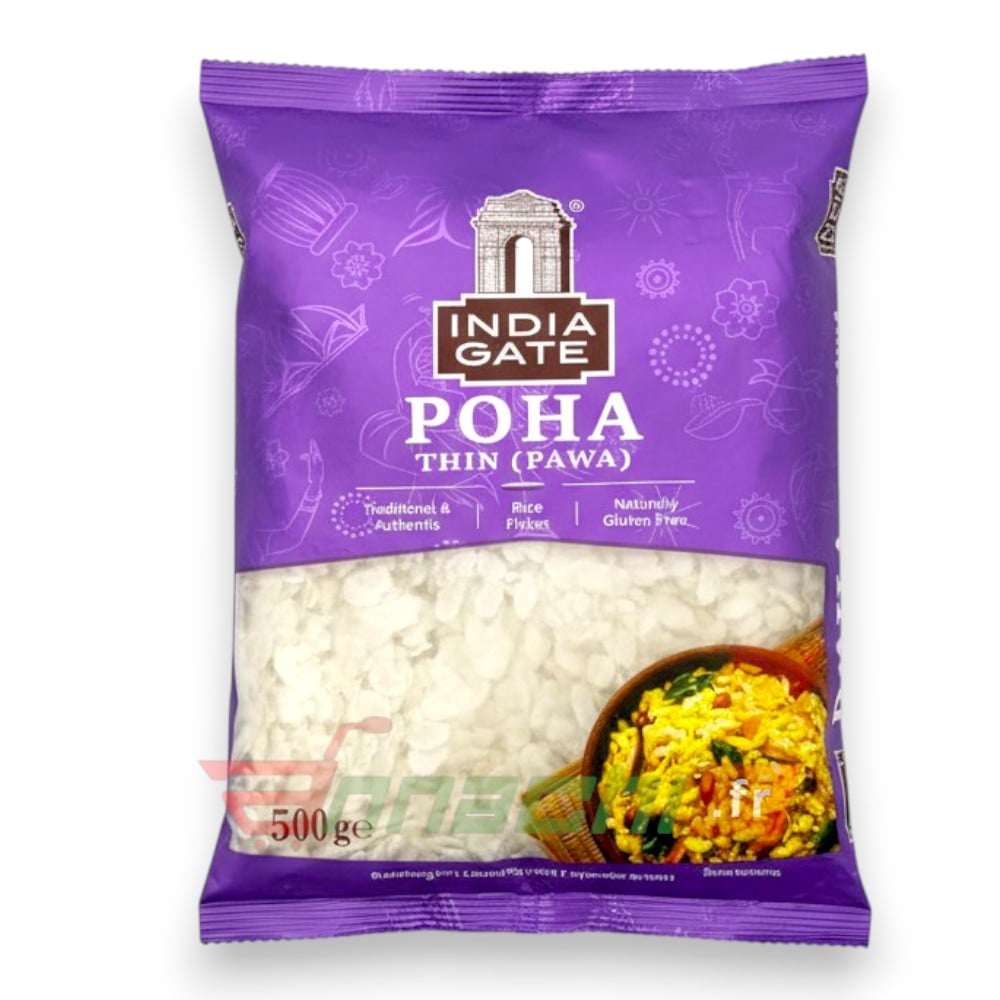 [GRFL-2005] Tasty Nibbles Poha Thin India Gate 500g