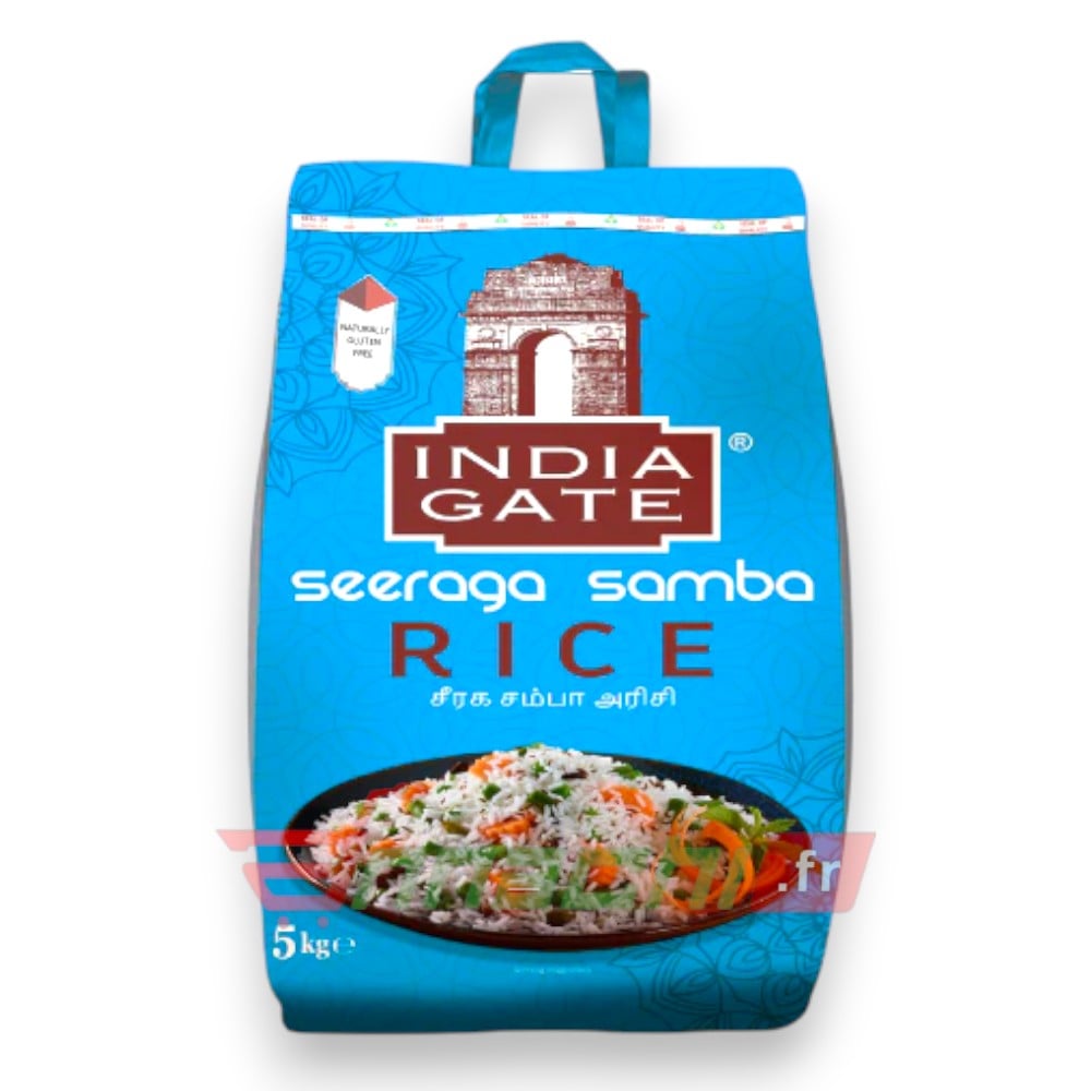 [GRFL-2008] Tasty Nibbles India Gate Seeraga Samba Rice 5kg