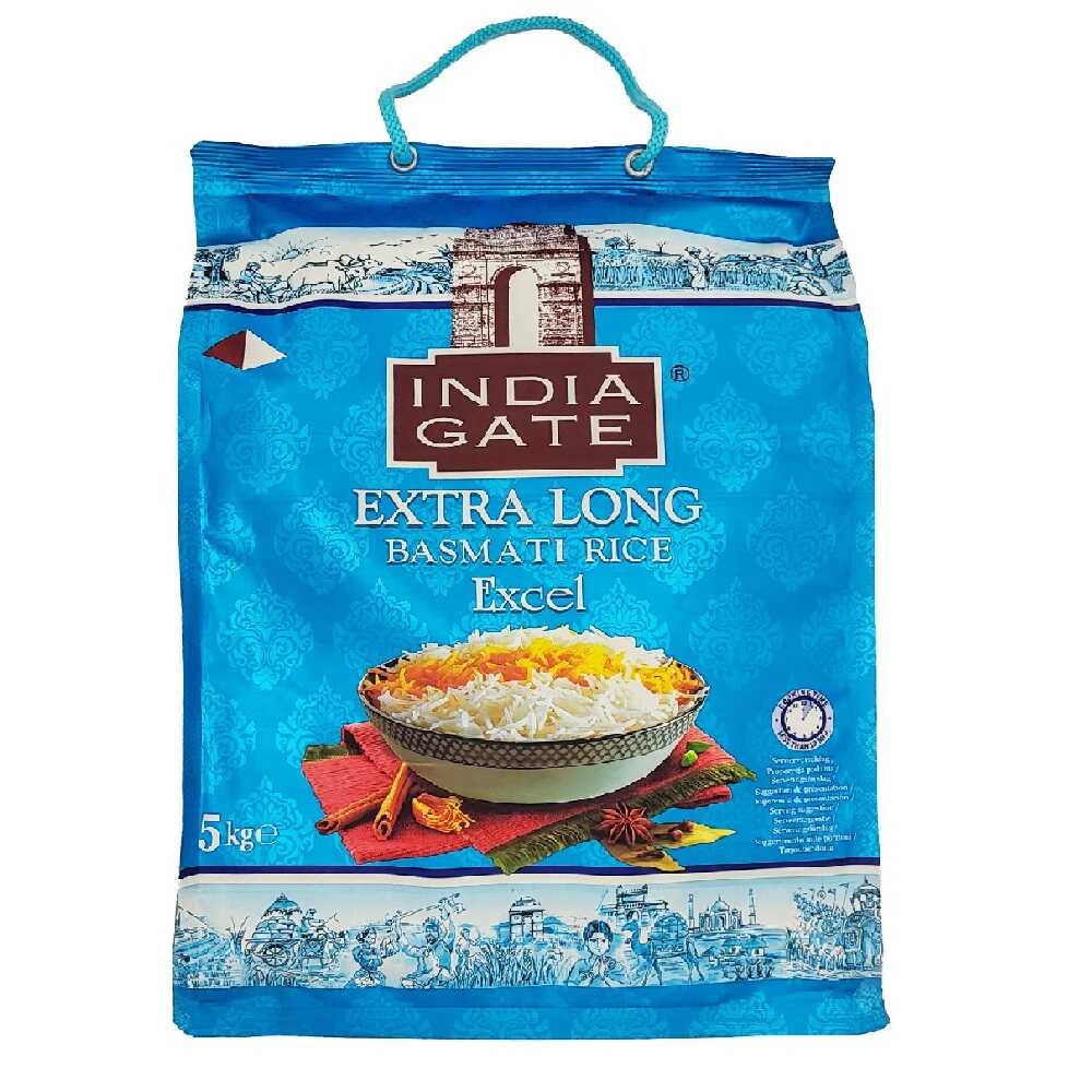 [GRFL-1005] India Gate Extra Long Basmati Rice Excel 5kg