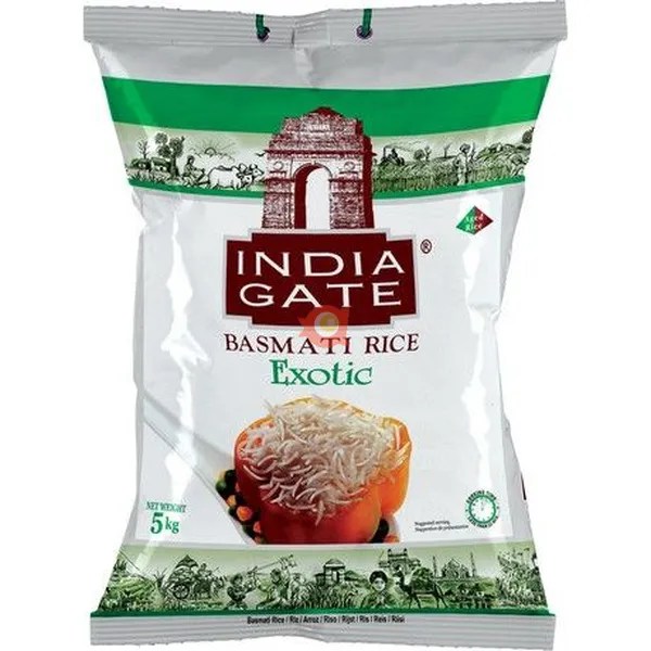 Basmati Rice Exotic India Gate 5kg