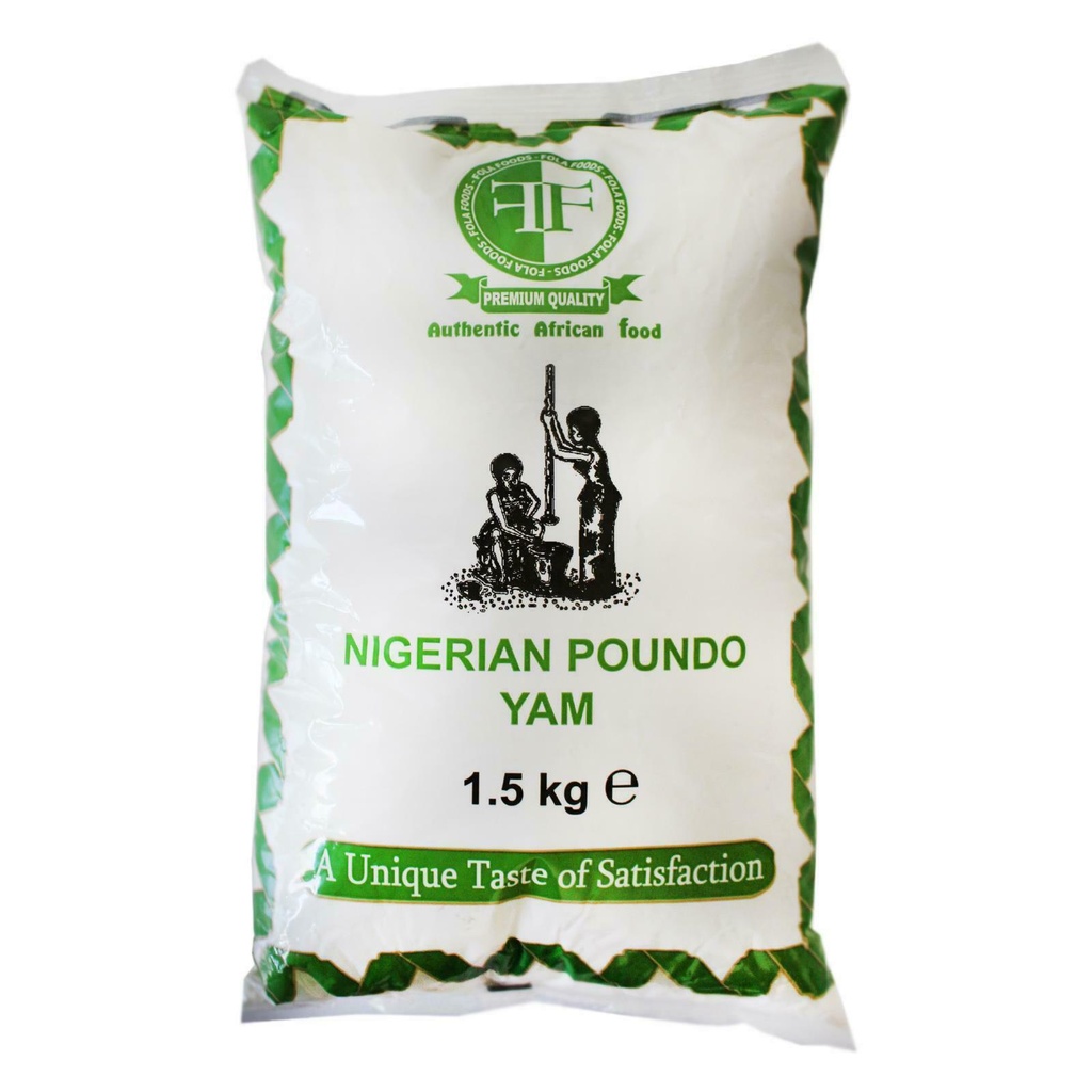 Fola Foods Nigeria Poundo Yam 1.5kg