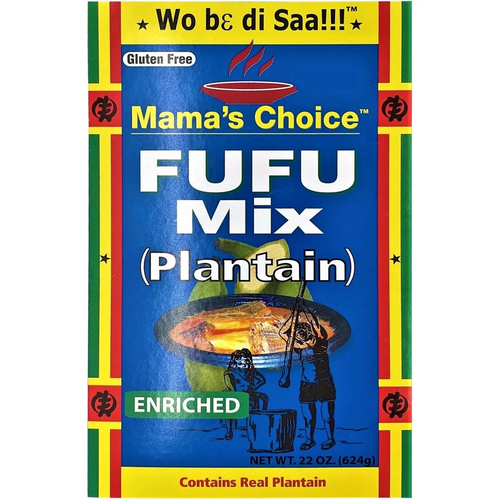 D&G Mamas Choice Plantain Fufu Mix 624g