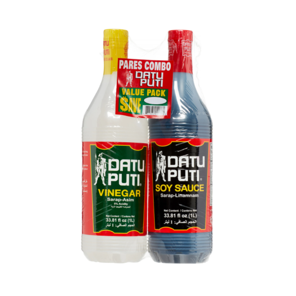 [ASIA-1041] Datu Puti Soy Sauce + Vinegar Value Pack