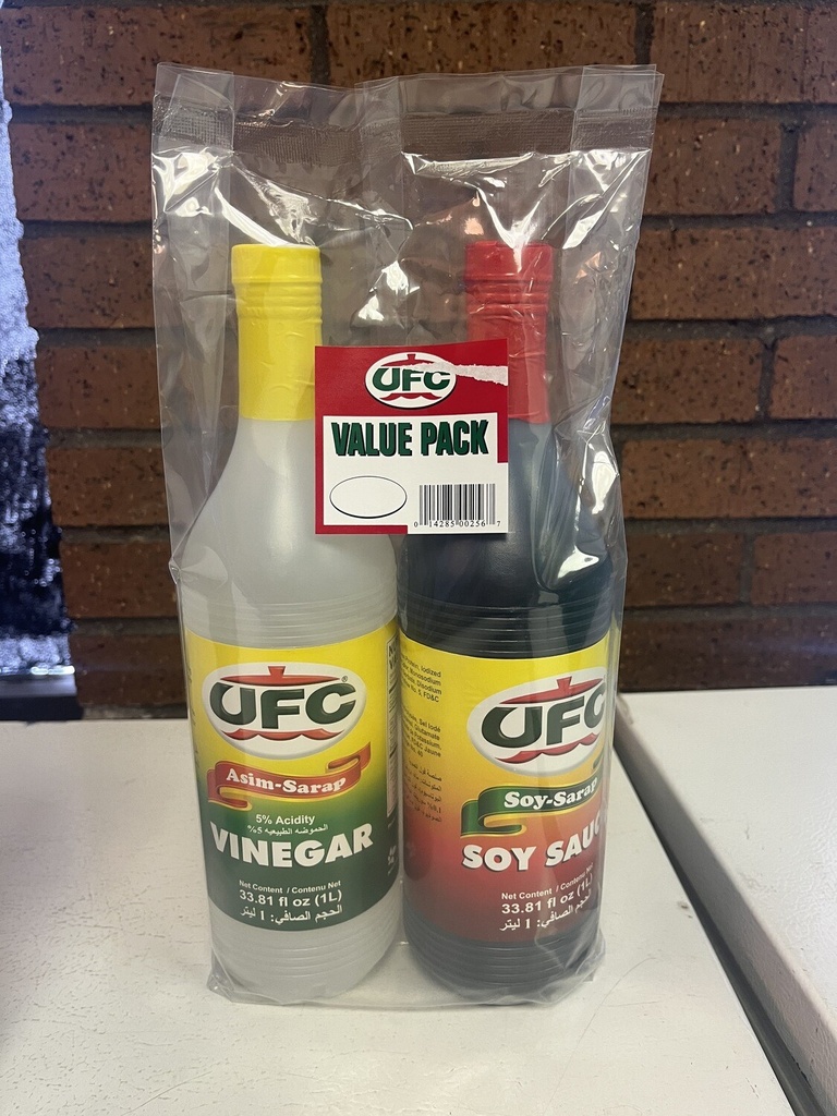[ASIA-1047] UFC Soy Sauce & Vinegar - Value Pack