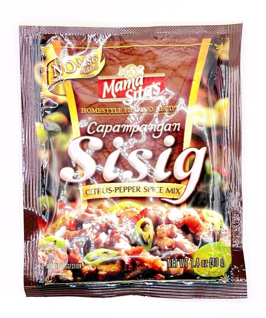 Mama Sita's Capampangan Sisig Citrus - Pepper Spice Mix 1.4oz