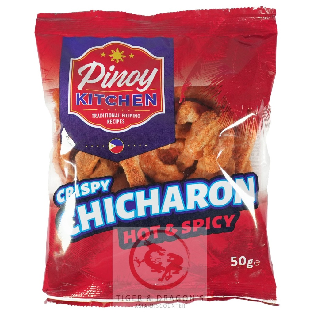 [ASIA-3006] Pinoy Kitchen Chicharoni Hot & Spicy 50g