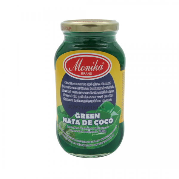 Monika Green Coconut Gel Nata De Coco 340g