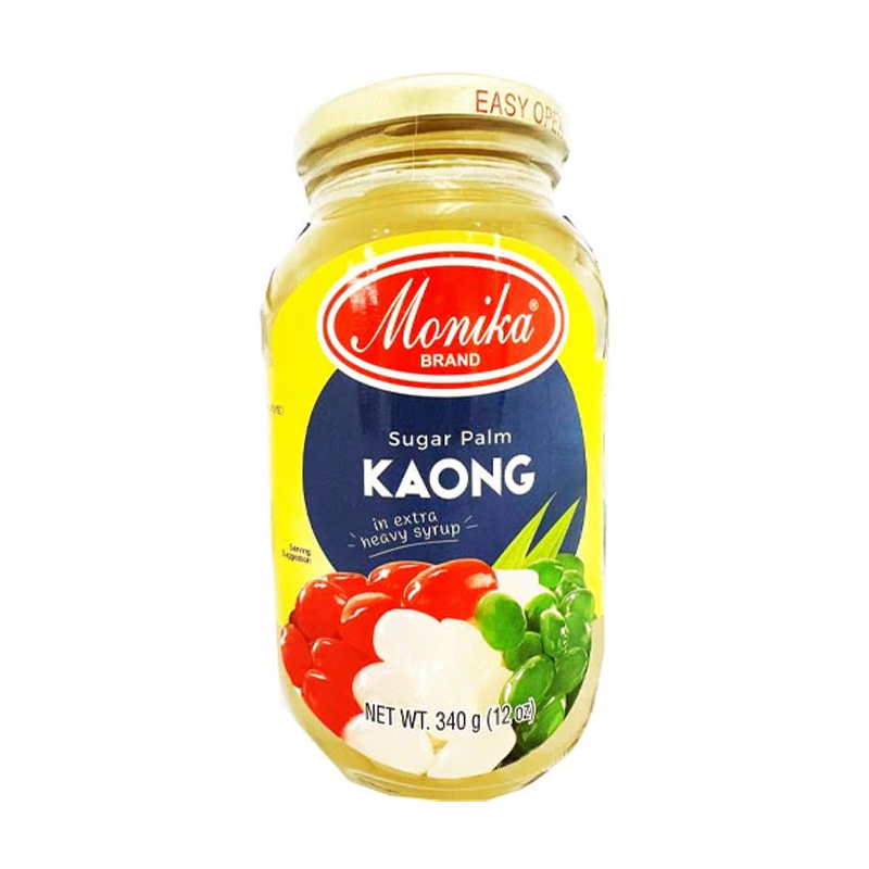 Monika Sugar Palm Fruit Preserves (Kaong) White 340g