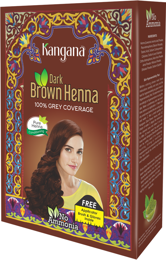 [BEAU-1003] Kangana Dark Brown Henna