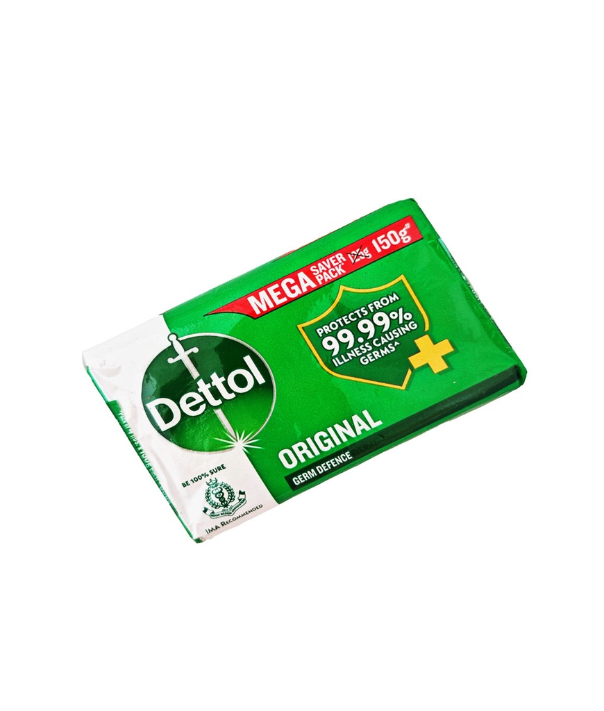 [BEAU-2005] Dettol Original Soap Saver Pack 4 × 150 15g