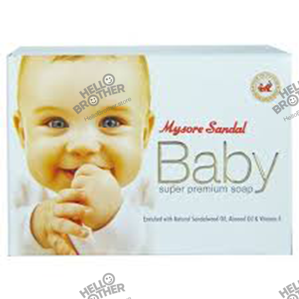 [BEAU-2009] Mysore Sandal Baby Soap 75g
