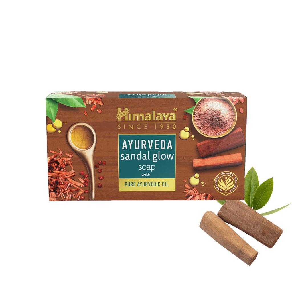 [BEAU-2016] Himalaya Ayurveda Sandal Glow Plant-based Soap Bar 125g