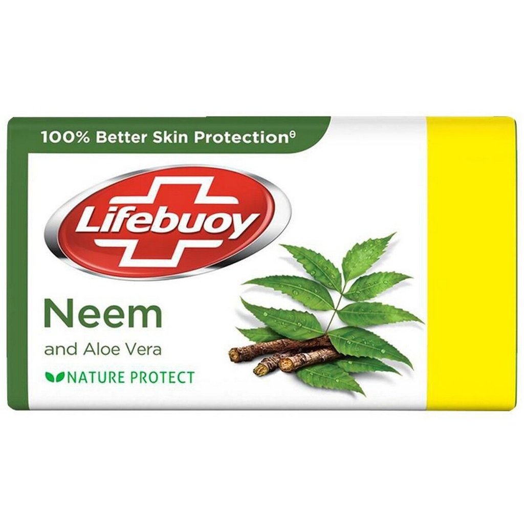 [BEAU-2018] Lifebuoy Neem & Aloe Vera 100% Skin Protection Soap 100g