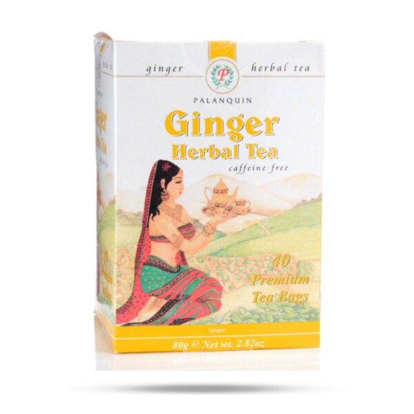 [BEVR-1050] Palanquin Ginger Herbal Tea 40 Bags 80g