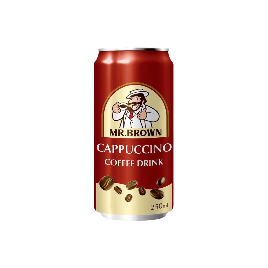 [BEVR-2011] Mr. Brown Cappuccino Ice Coffee Dose Einweg Pfand 24x0.25L