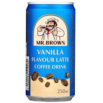 [BEVR-2012] Mr. Brown Coffee Drink Vanilla Latte 250ml