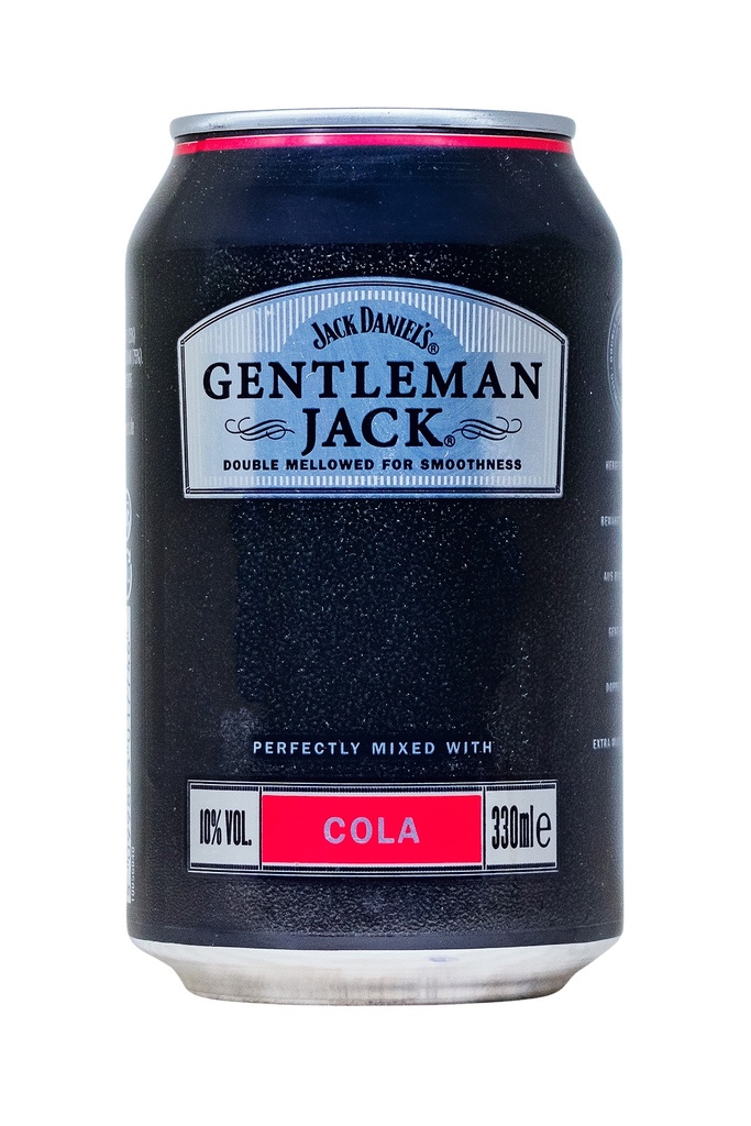 [BEVR-3034] Jack Daniels Gentleman & Cola Dose - 10% Vol 0.33L