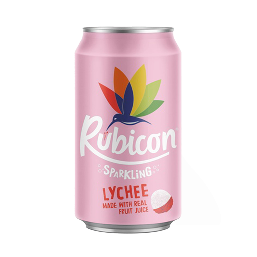 [BEVR-3040] Rubicon Sparkling Lychee Juice Drink Can 330ml