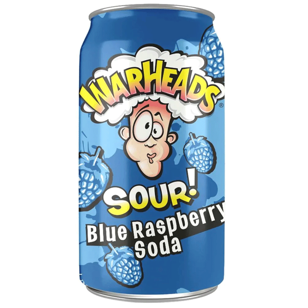 [BEVR-3072] Warheads Sour Blue Raspberry Soda 355ml