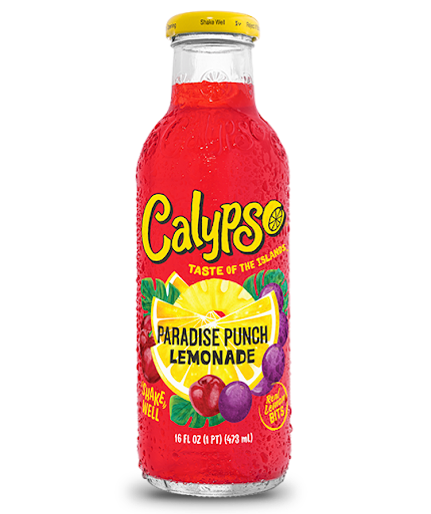 [BEVR-3077] Calypso Lemonade, Paradise Punch 16 Fl Oz