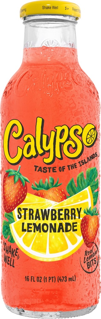 [BEVR-3078] Calypso Juice, Strawberry Lemonade 16 Fl Oz