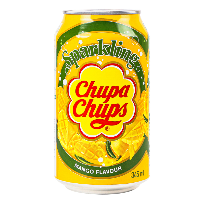 Chupa Chups Sparkling Mango Flavour 1x345ml