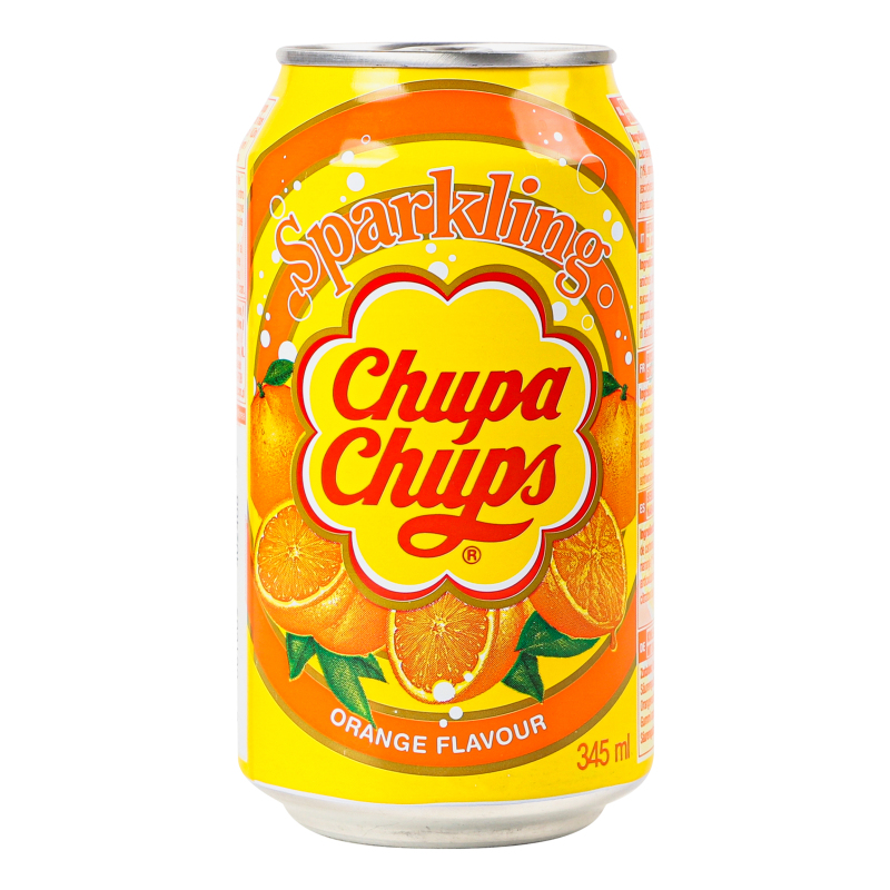 [BEVR-3118] Chupa Chups Sparkling Drink Orange 345ml
