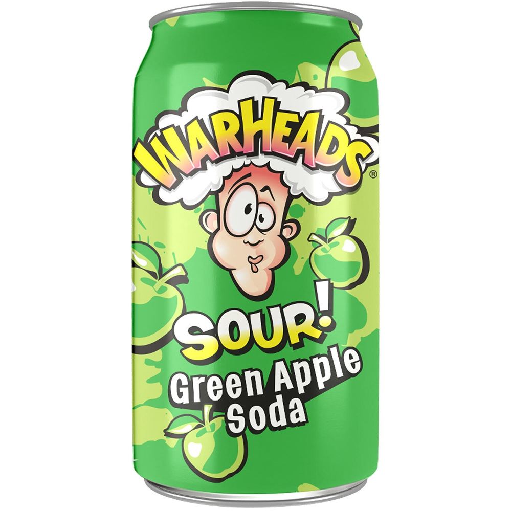 [BEVR-3138] Warheads Warhead Sour Green Apple Soda