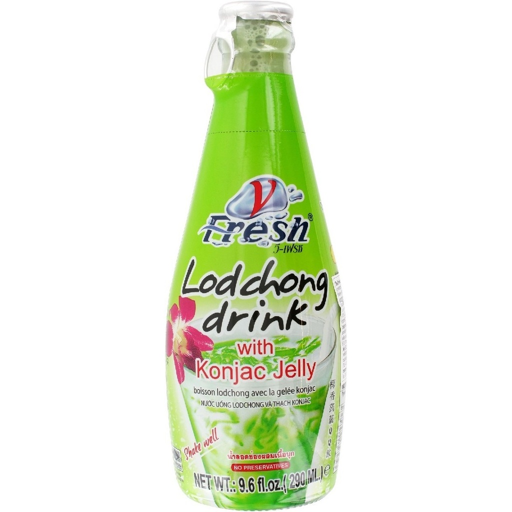 [BEVR-3146] Vfresh Lodchong Drink With Konjac Jelly 290ml