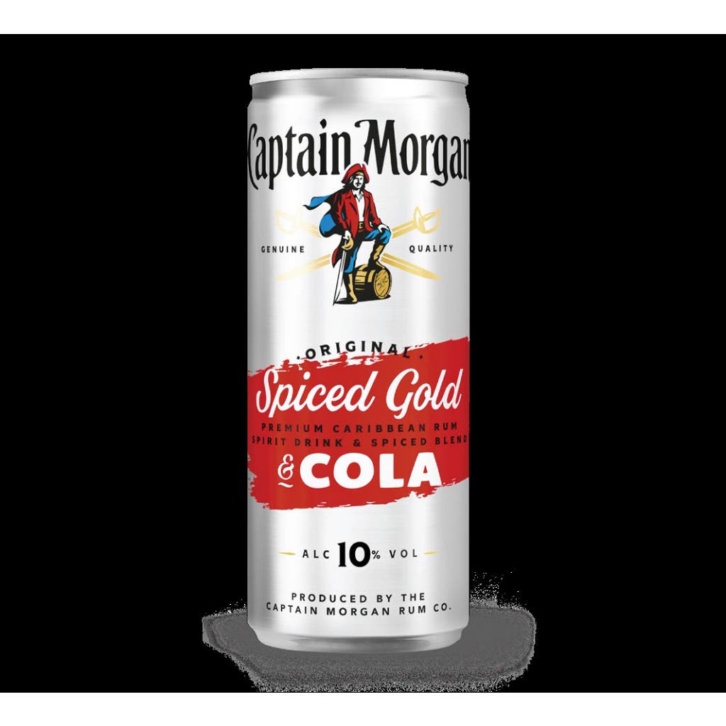 [BEVR-5027] Captain Morgan Spiced Gold & Cola 0 25L