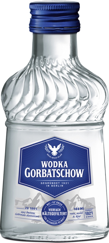 [BEVR-5044] Wodka Gorbatschow 12 Fl Vol. 37,5 0.10L