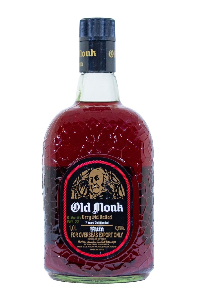 [BEVR-5055] Old Monk 7 Years Rum 1L