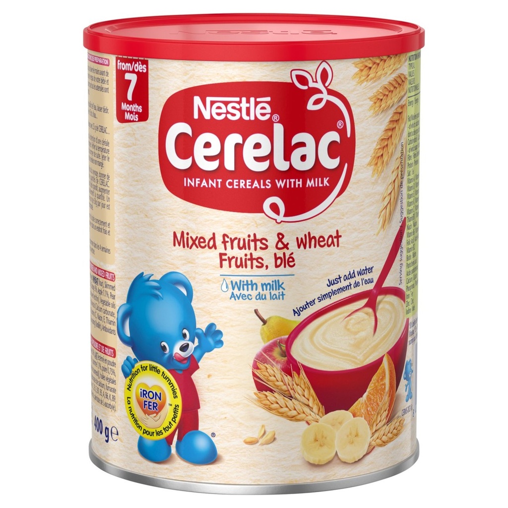 Nestle Wheat & Mixed Fruits With Milk