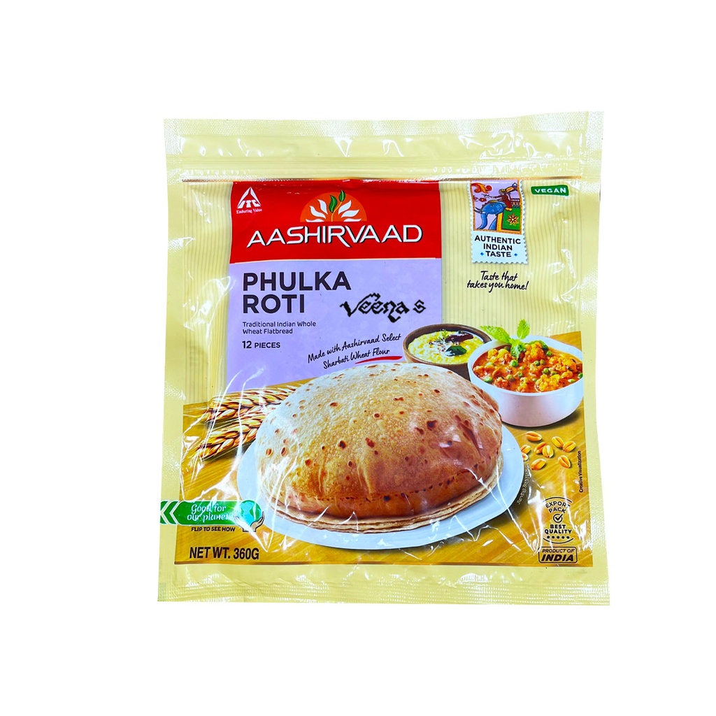 [DAIR-3006] Aashirvaad Phulka Roti 360g