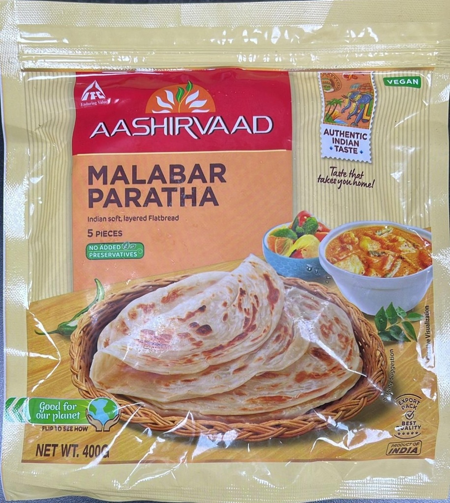Aashirvaad Malabar Paratha 400g