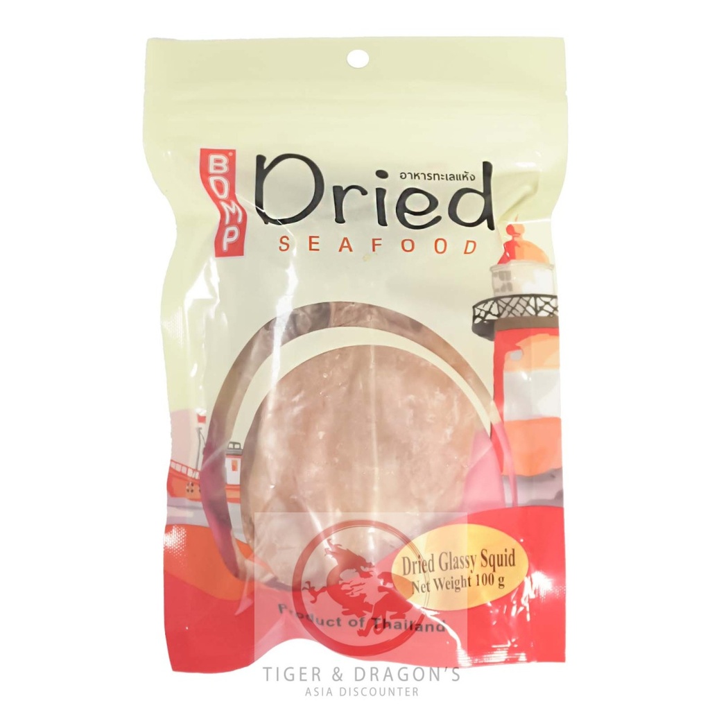 Bdmp Frozen Dried Glassy Squid 100g