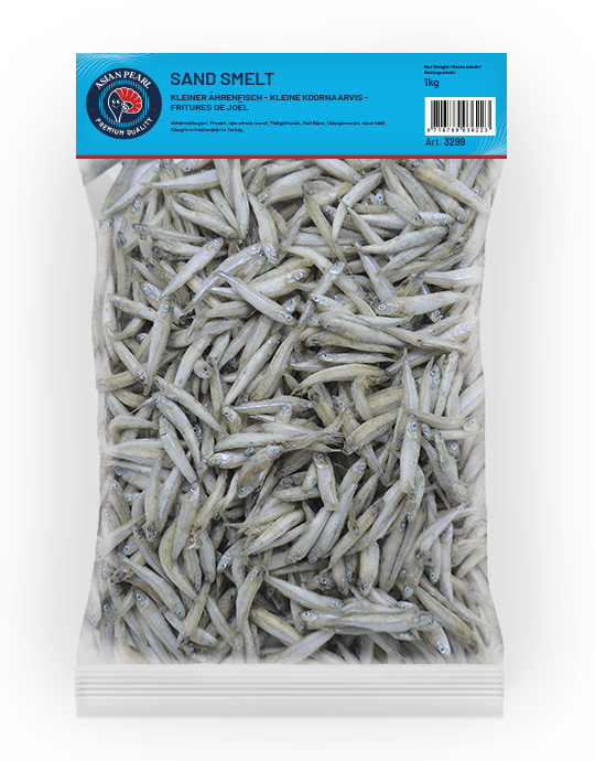 Sand Smelt Raw Whole Round