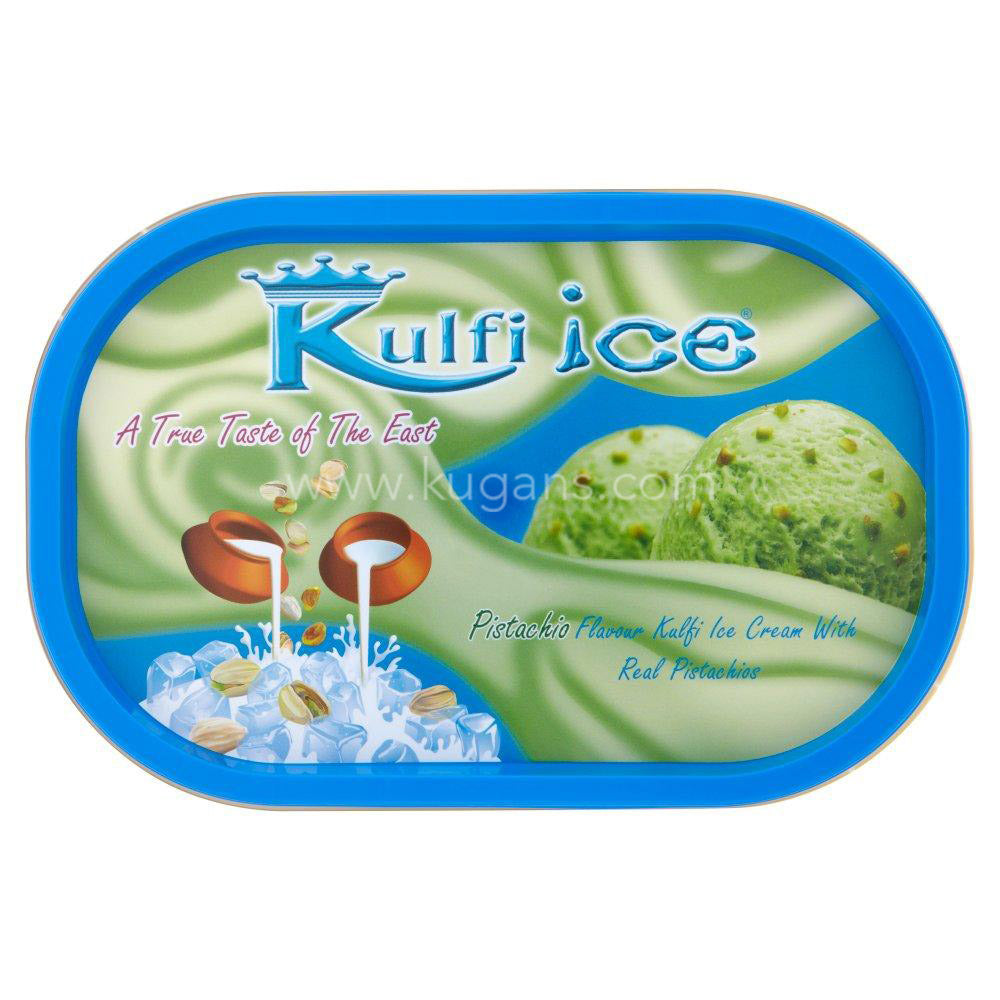 Kulfi Ice Pistachio Flavour Cream With Real Pistachios 1L