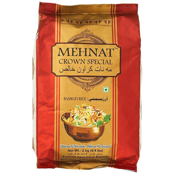 Mehnat Crown Basmati Rice _ 4x2kg