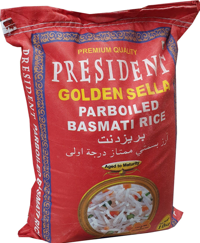 Rice Products - President Rice Basmati Parboiled President 10kg
