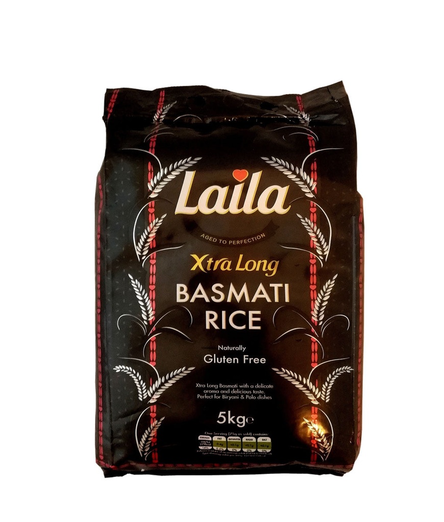 [GRFL-1028] Laila Xtra Long Grain Basmati Rice 2kg 5kg