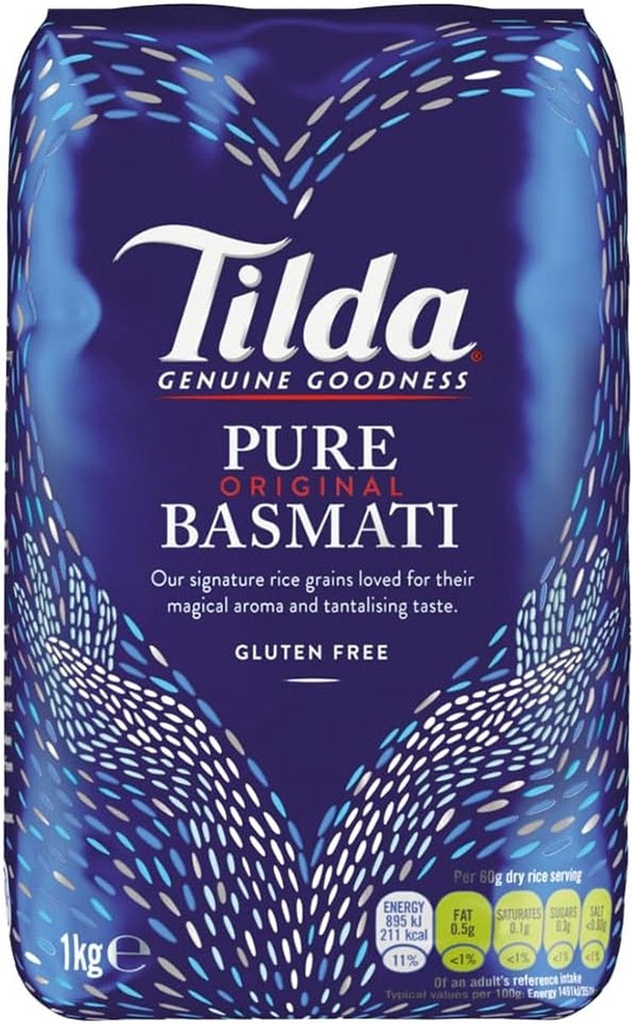 [GRFL-1031] Tilda Pure Basmati Rice 1kg