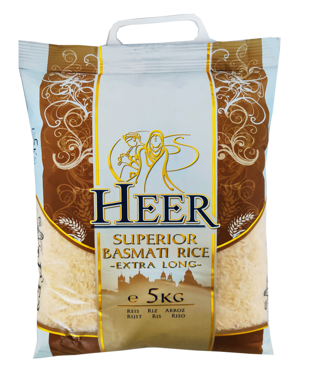 Africa Products Shop Heer Superior Basmati Rice Extra Long 5kg
