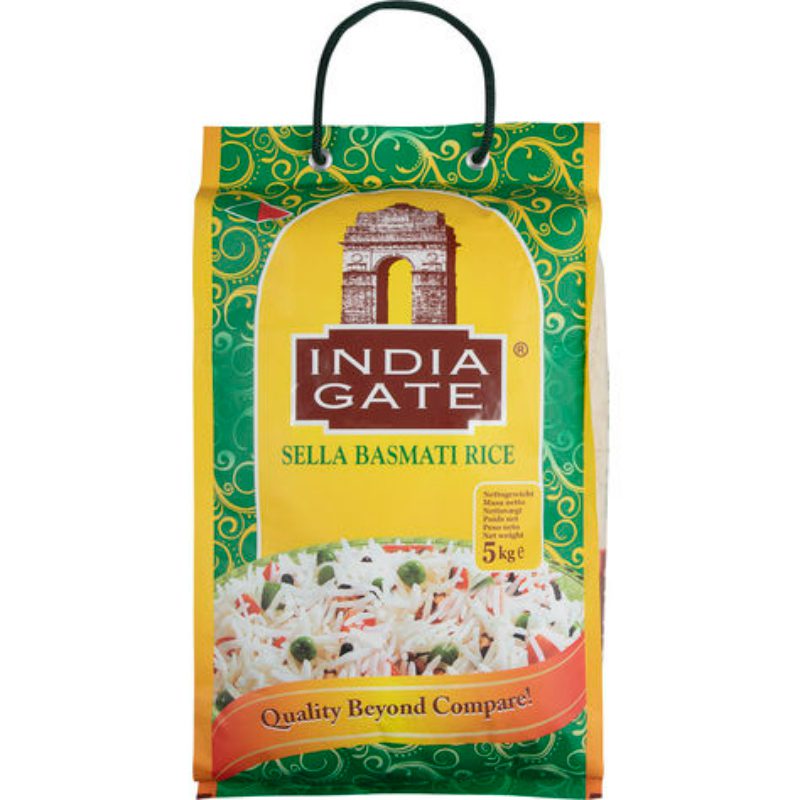 [GRFL-1040] India Gate Basmati Rice Sella 5kg