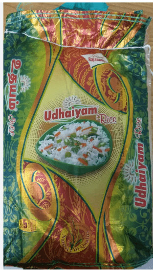 Tasty Nibbles Udhaiyam Rajapogam Ponni Boiled Rice 5kg