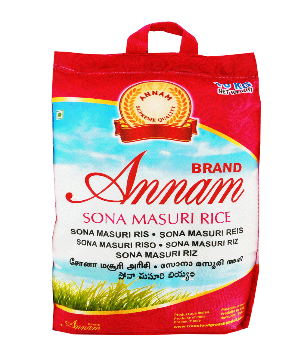 [GRFL-2027] Ds Asien Supermarkt Gmbh Annam Sona Masuri Rice 10kg