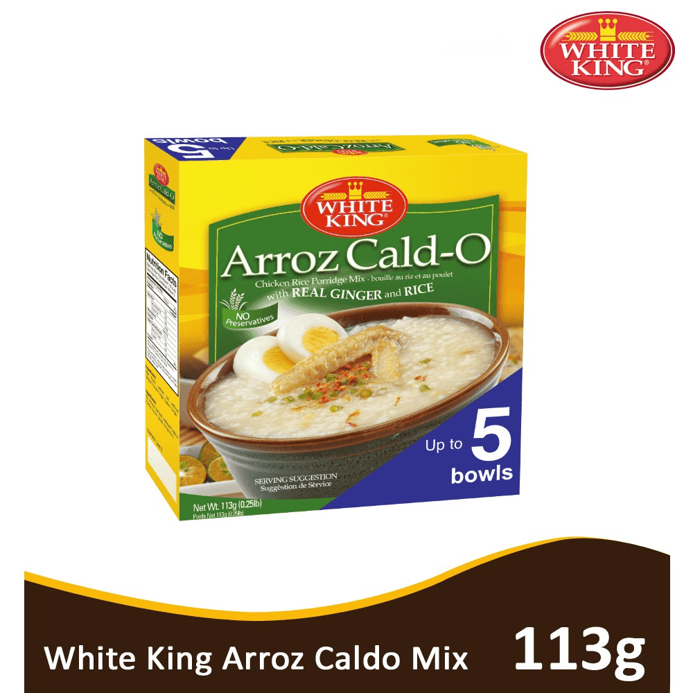 [GRFL-2062] White King Arroz Cald-O Chicken Rice Porridge Mix 113g